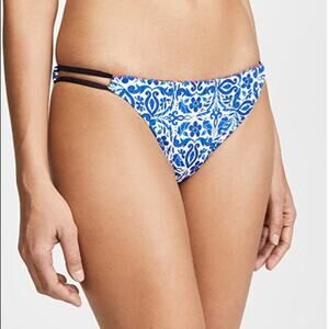nanette lepore blue talavera bikini bottoms